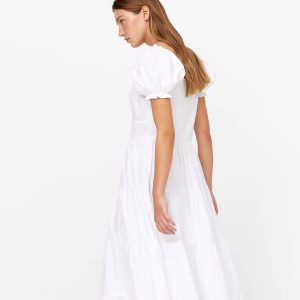 White Casual Dress