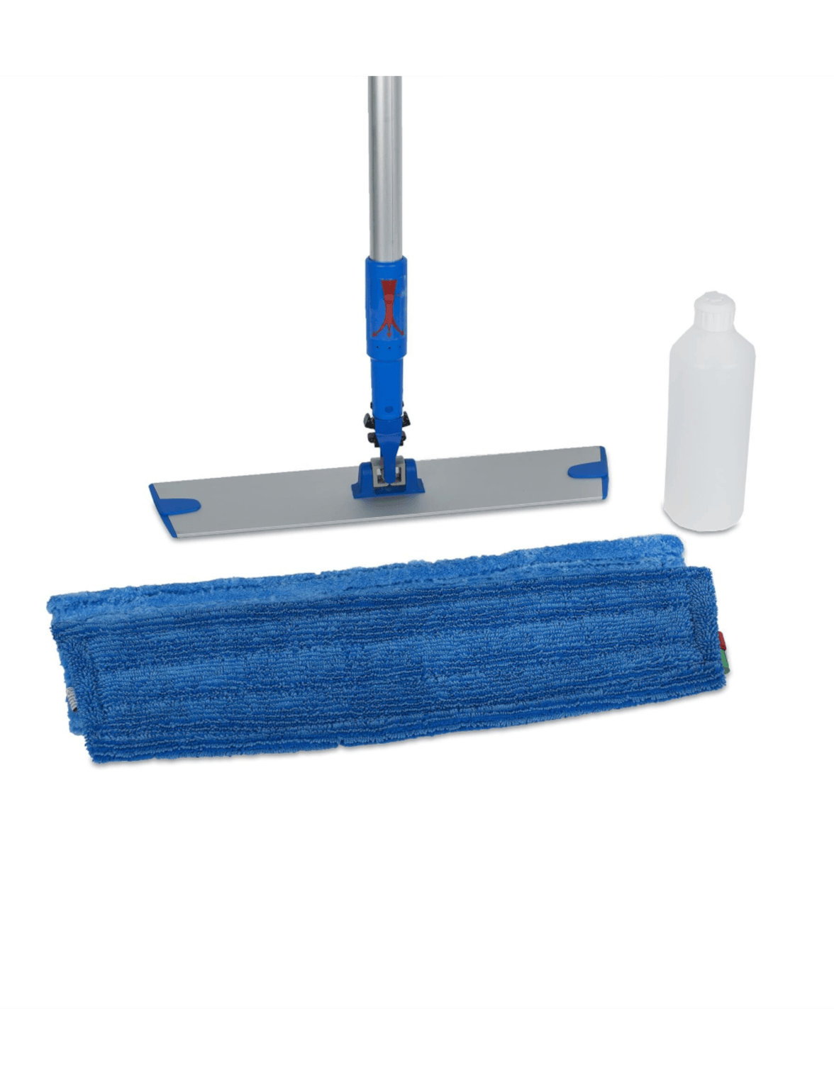 Microvezel Vloerwisset inclusief sprenklersteel met reservoir